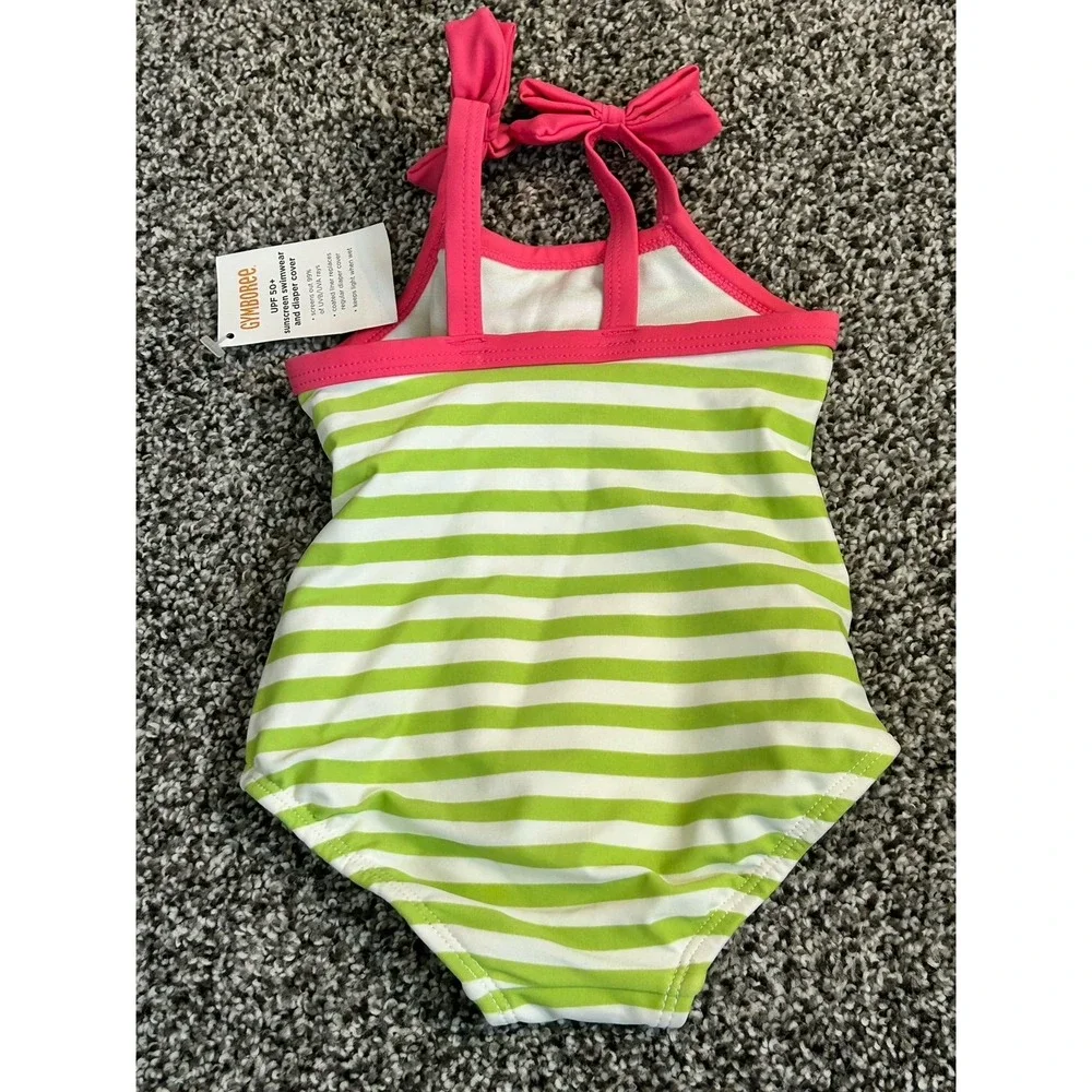KK3 NWT Gymboree size 3/6 months‎ swimsuit bathing flower vintage 3-6
